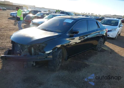 2015 Nissan Sentra S from USA, damaged, VIN 3N1AB7AP6FY370180